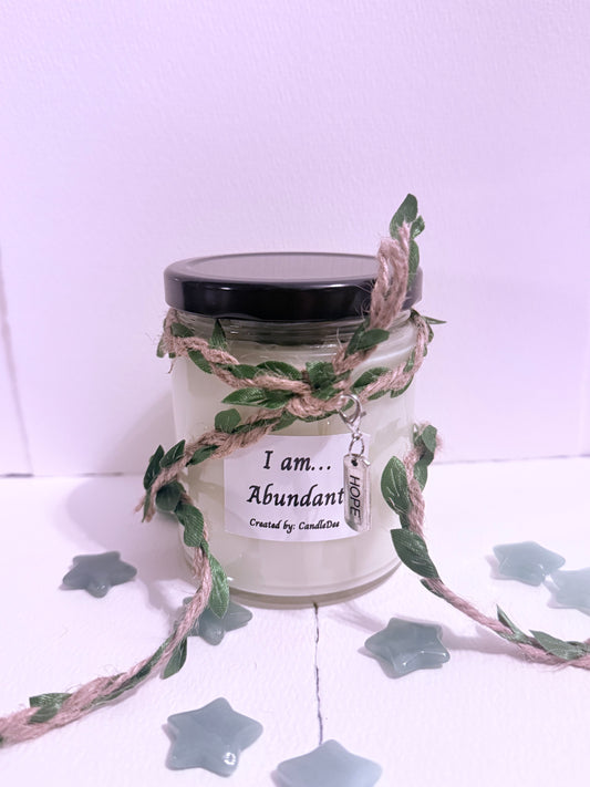 I am...Abundant  (Candle)